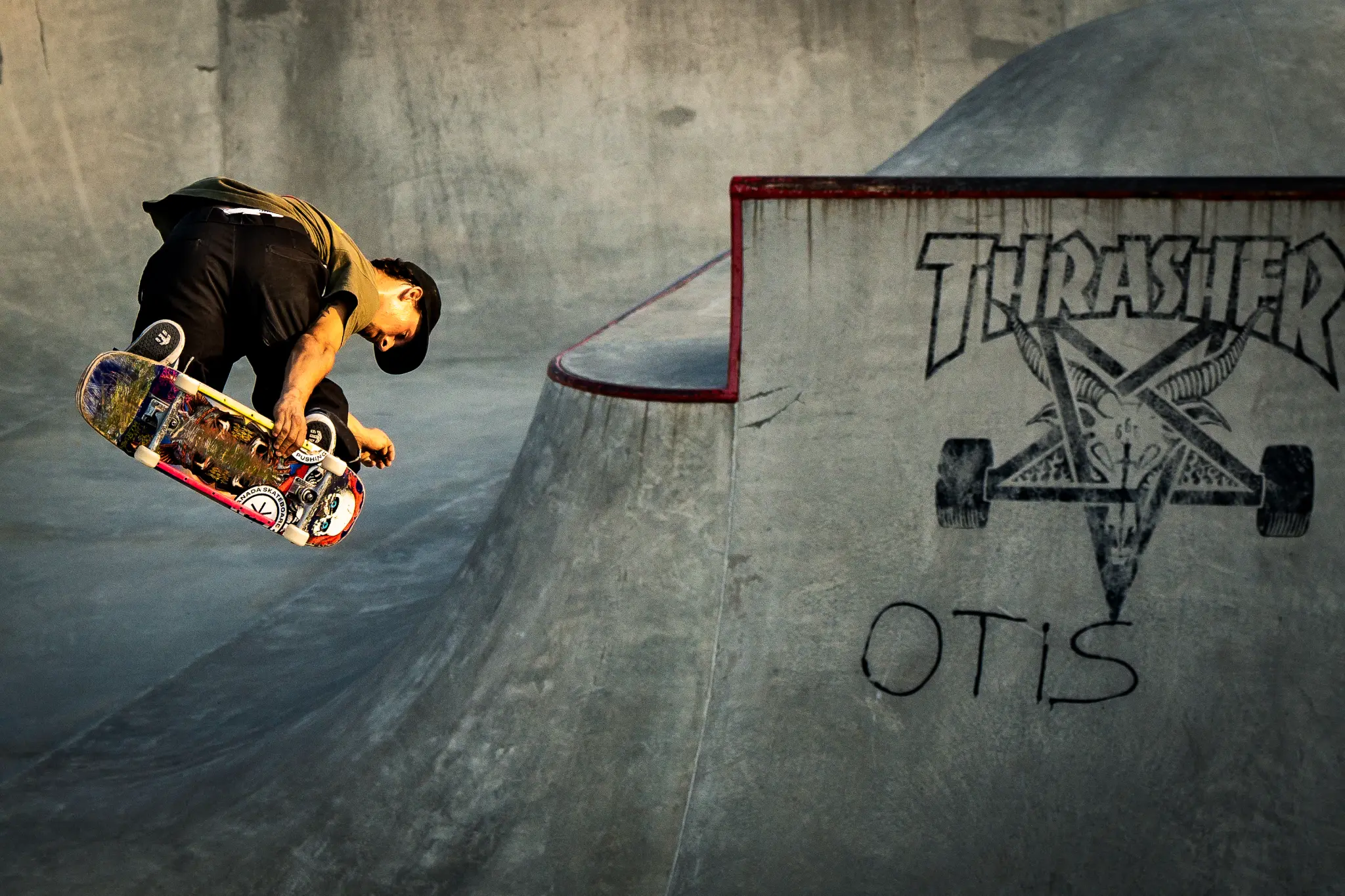 Skate halfpipe Thrasher — Parc Olympique